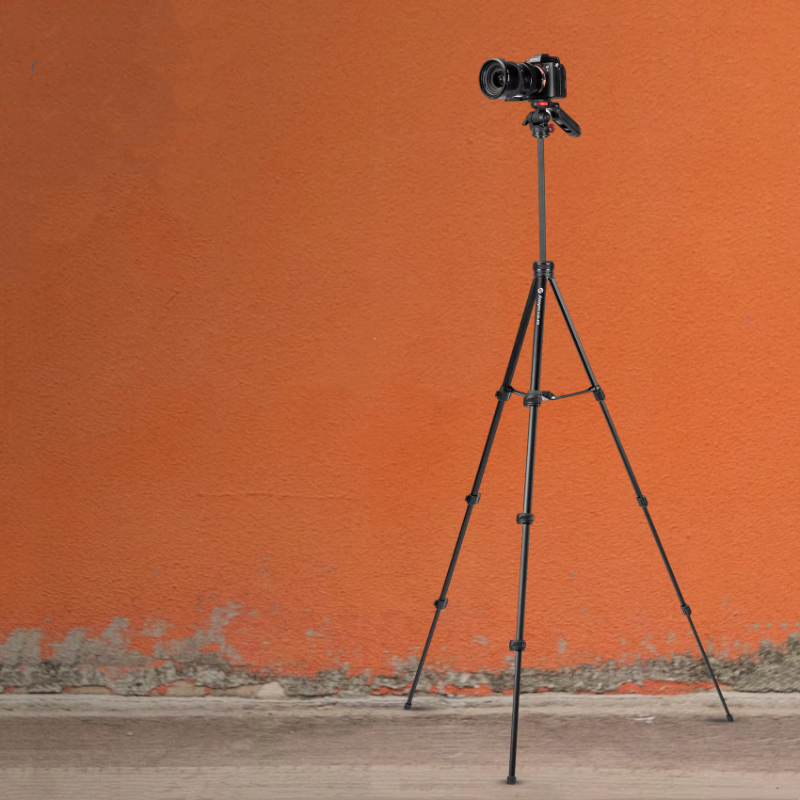 Photographic Equipment Aluminum Tripod For Dslr Camera Mobile Phone Tripod Stand Easy Carry Tripod For Dslr Camera