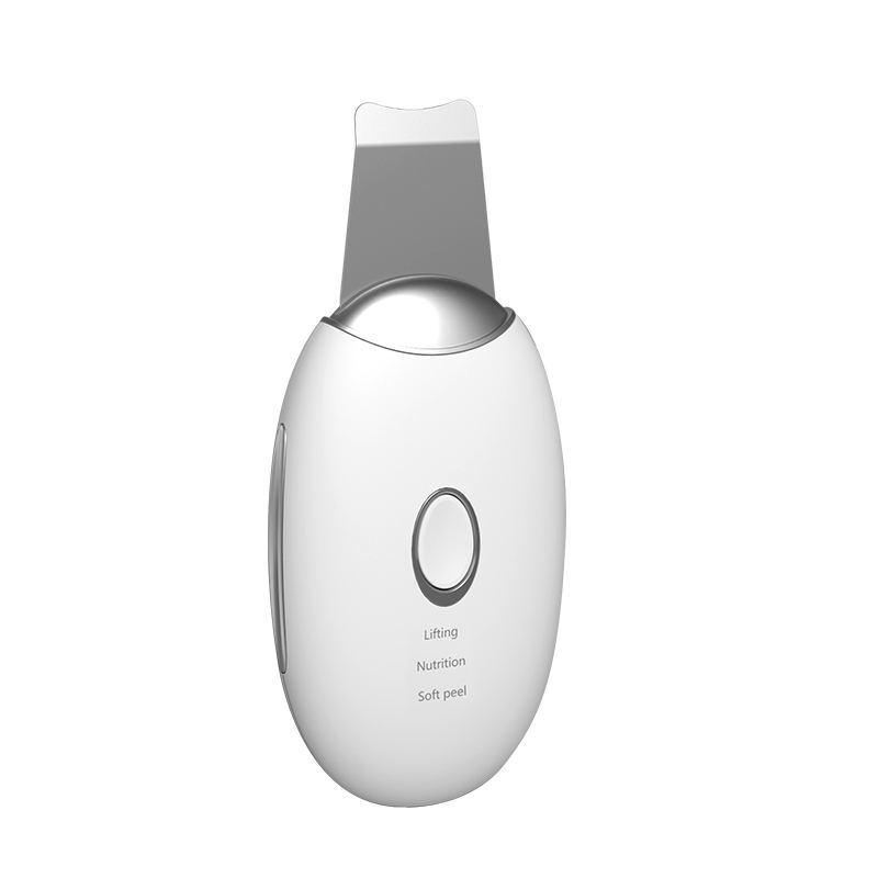 Perfect Idea Multi-functional beauty equipment rechargeable electric facial dead skin blackhead remover ultrasonic skin scrubber