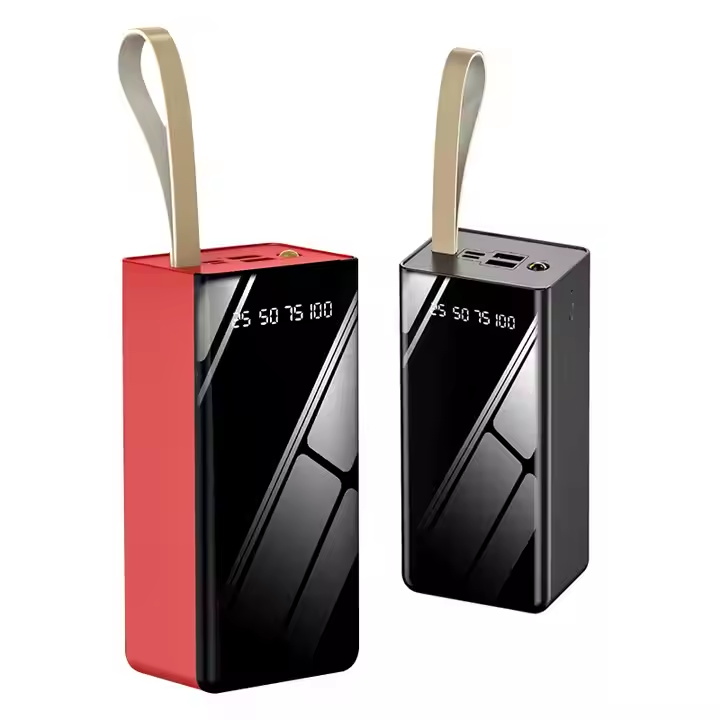 Wholesale Power Bank 50000mAh Larger Capacity Portable Power Banks Power Station Super Capacity Charger