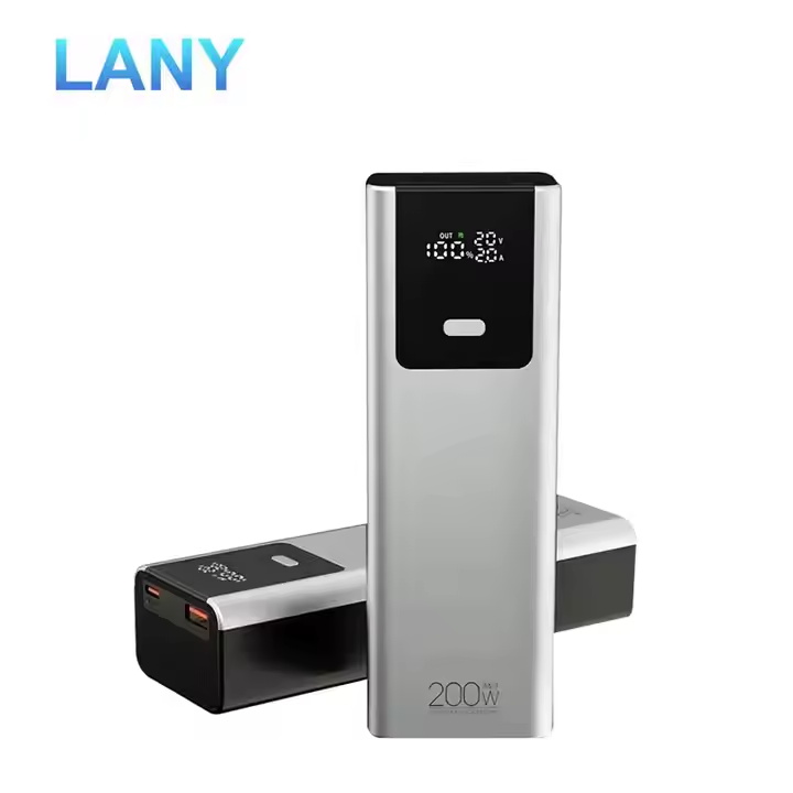 LANY Best Selling Portable Handheld Mobile High Capacity Power Bank Type-C Portable Mobile PD40W Power Banks 20000mah