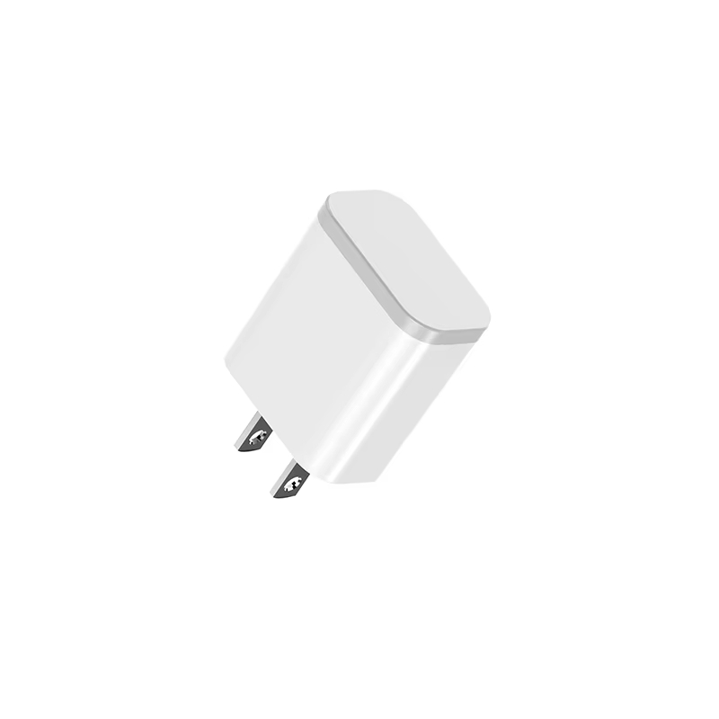 2024 ABP USB Wall Charger 5V1A with US Plug 5W OVP_OCP Protection for Mobile Phone White Color