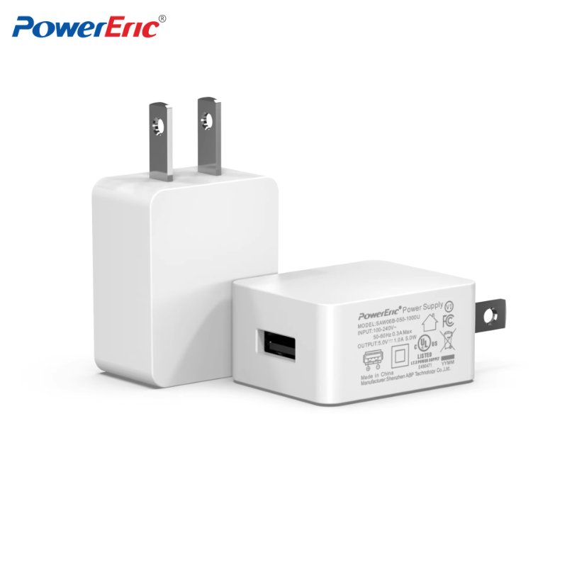 New Design C23 6W usb Type C and USB A, CB_CCC_CE_FCC_PSE_UL Charger with US,UK,EU,AU Plug