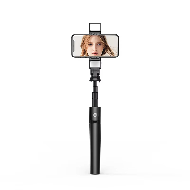 Promotion Price Wireless Flexible Mobile Tripod and Selfie Stick with a Lamp Two Live Led Filllight Fill Light