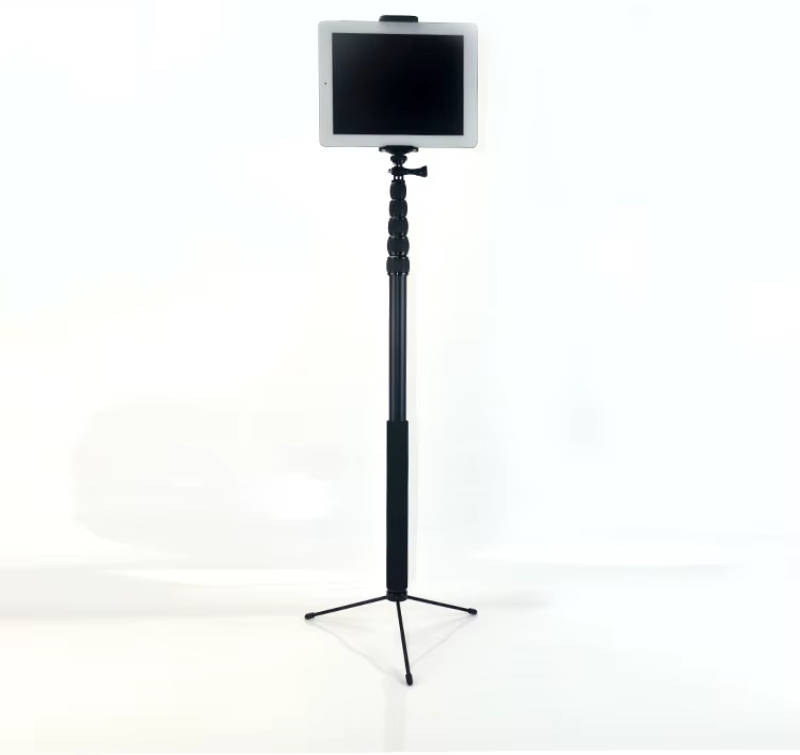 Long Heavy Duty 3 Meter 3 m 3m Aluminum Alloy Monopod Selfie Stick With Tripod Mount Mobile Phone Clamp Holder