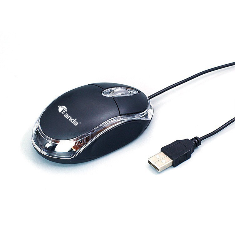 Cheapest High Quality Mini Mouse Optical Wired Mouse Best Sell 3D Battery 1 Piece Usb Color Box ABS Stock Cheap Mouse