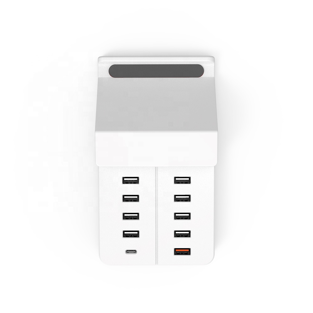 Multi Port USB Charger Wireless Charger USB Phone Charger Mobile Phone OEM Wireless Charging Station 70W 8mm