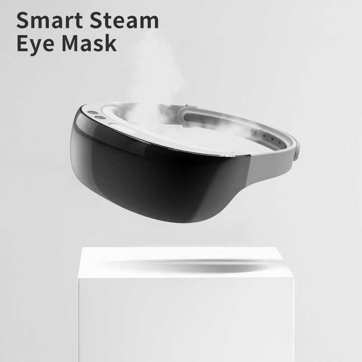 2024 New Products Hot Sale Eye Massager Vibration Stress Relief Eye Massage Mask Machine With Adjustable Heat Music Relief