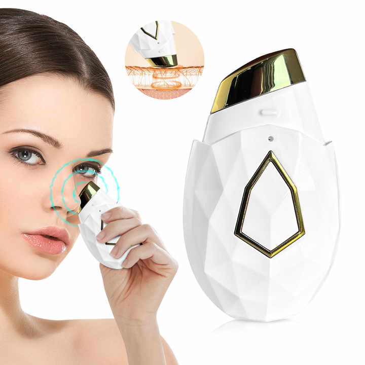 Home Use Beauty Eye Massager Equipment Pen Vibration Heating Eye Care Anti-aging Wrinkle Eye Bag Removal RF Beauty Device