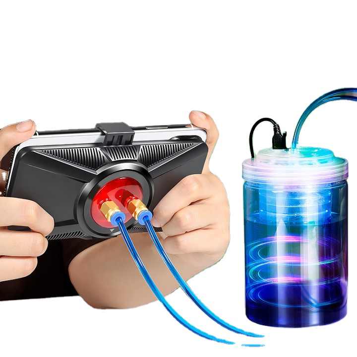 Universal Refrigeration + Water-cooled Semiconductor Mobile Phone Radiator Gaming Phone Cooler Phone Holder Heat Sink