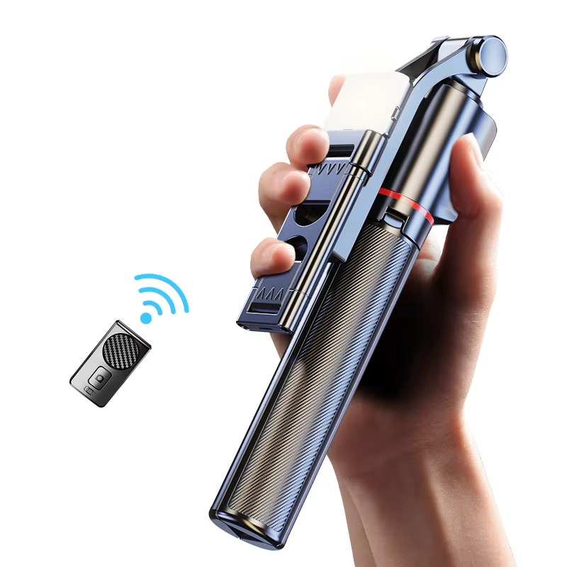 Factory direct sales selfie stick tripod hand fill light floor stand photo artifact 130cm