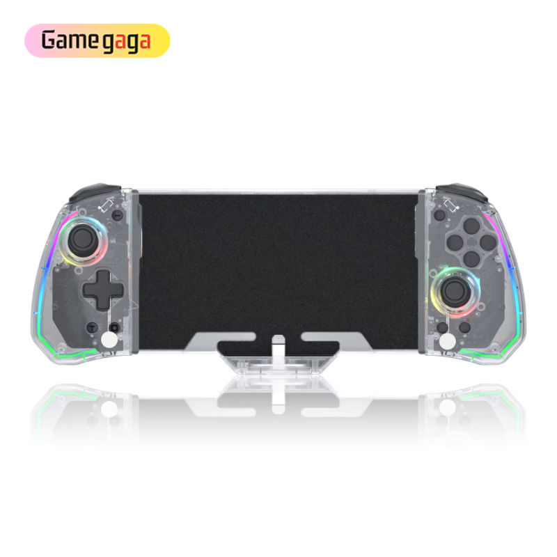 A YS43 Wireless BT Game Controller For NS Handle Controller Transparent Wireless Joypad Gamepad Gaming Joystick