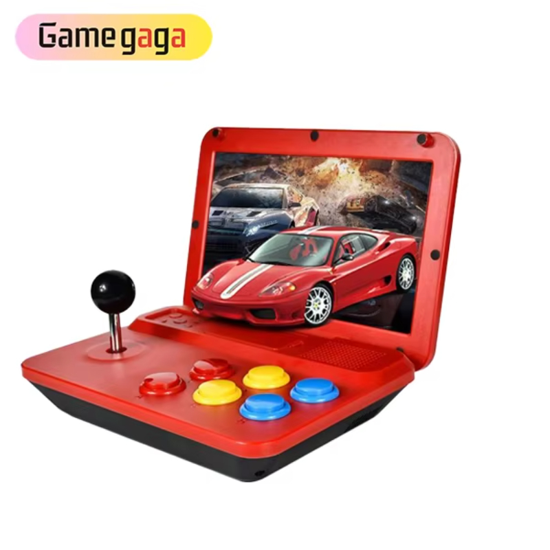 A13 Flip Game Console 10 Inch Screen Arcade Box Retro Handheld Gaming Player Video Game Console
