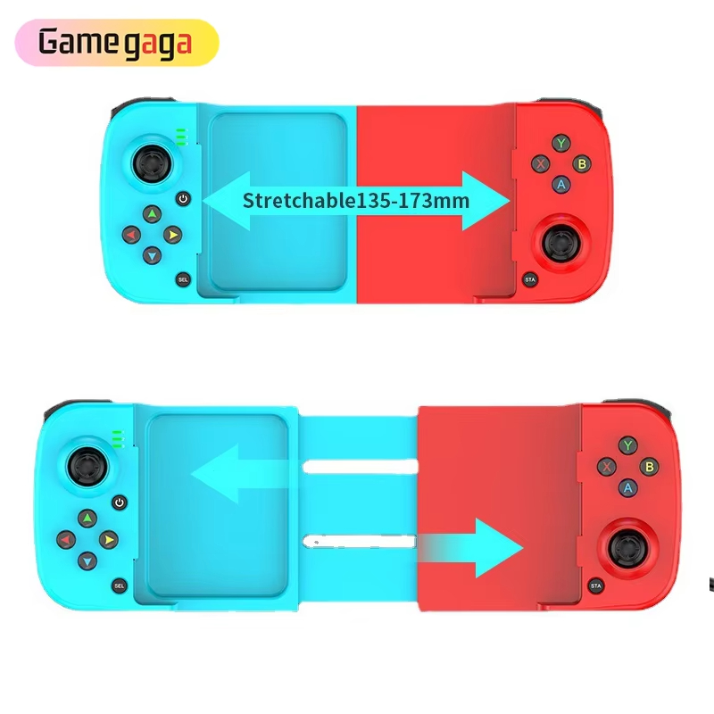 D3 Wireless Gamepad control for Mobile phone BT Joystick Game Controller Compatible with PS4 Switch PC iOS Android