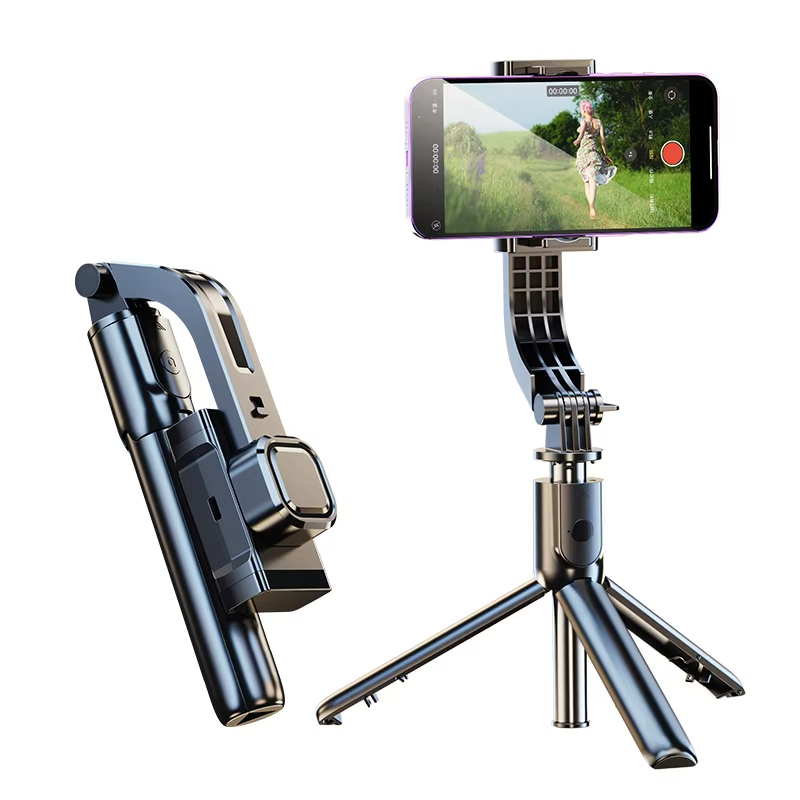 Stainless Steel Selfie Stick with Fold and Rotatable Function for Live Streaming on Smartphone Use with Mobile Phone