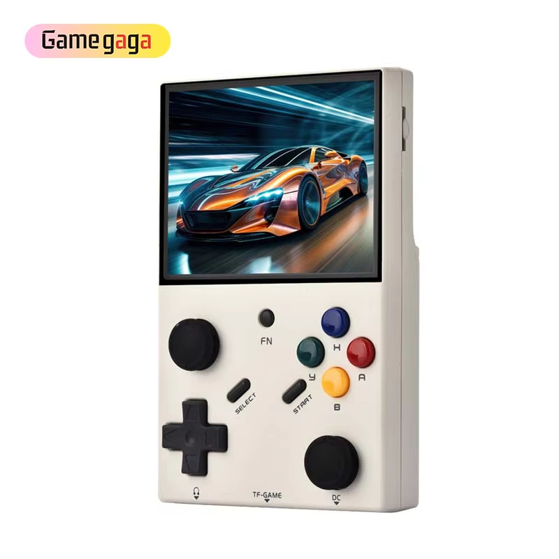 L RGB36 Pro Handheld Game Console 3.5 Inch Screen 64GB Portable Gaming Players Retro Linux System Video Game Console