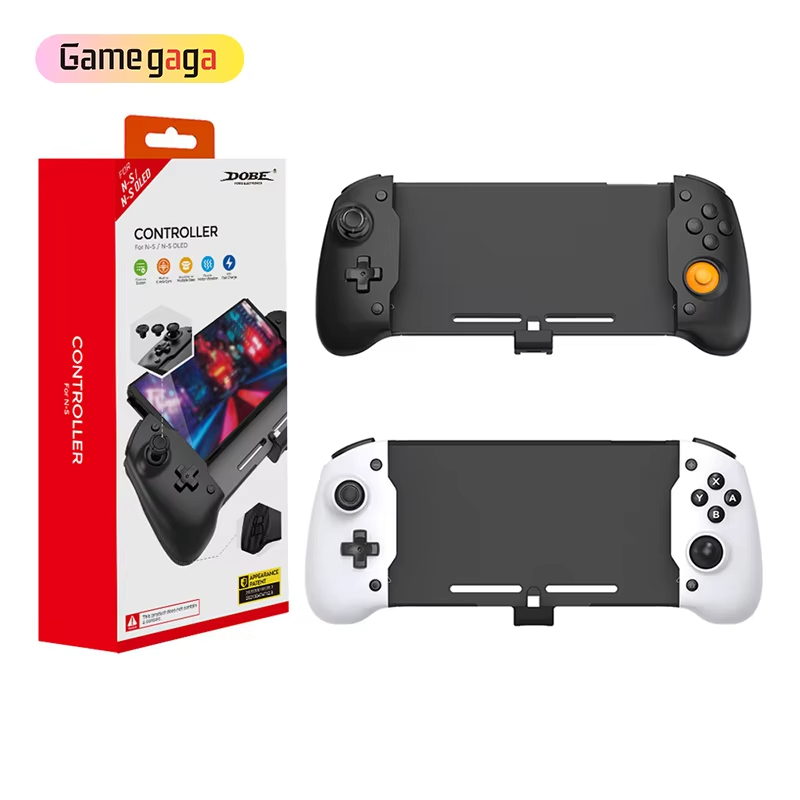 L TNS-112 Gamepad For N Switch Double Motor Vibration In-line Handle Grip Plug into for NS OLED Game Console