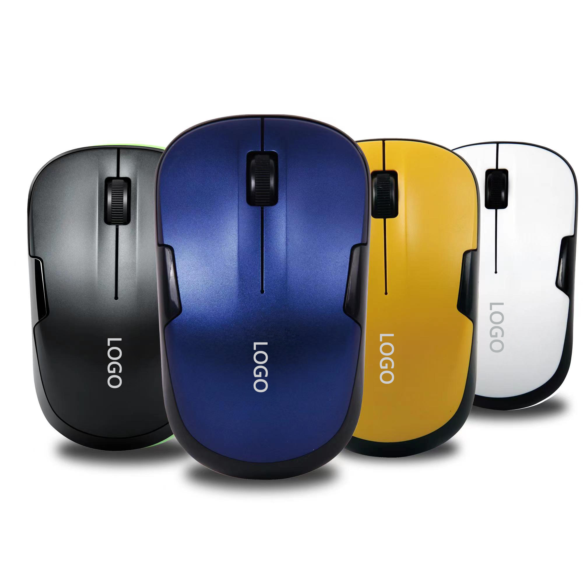 Mini Small Travel Computer Cordless Mouse Laptop 2.4Ghz USB Optical Wireless Mouse For PC