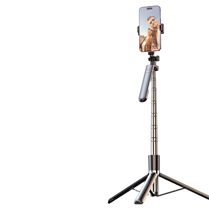 Handheld Selfie Stick with Rotatable Pan Tilt Accessory Foldable Tripod and Mirror for Live Streaming and Shooting New Release