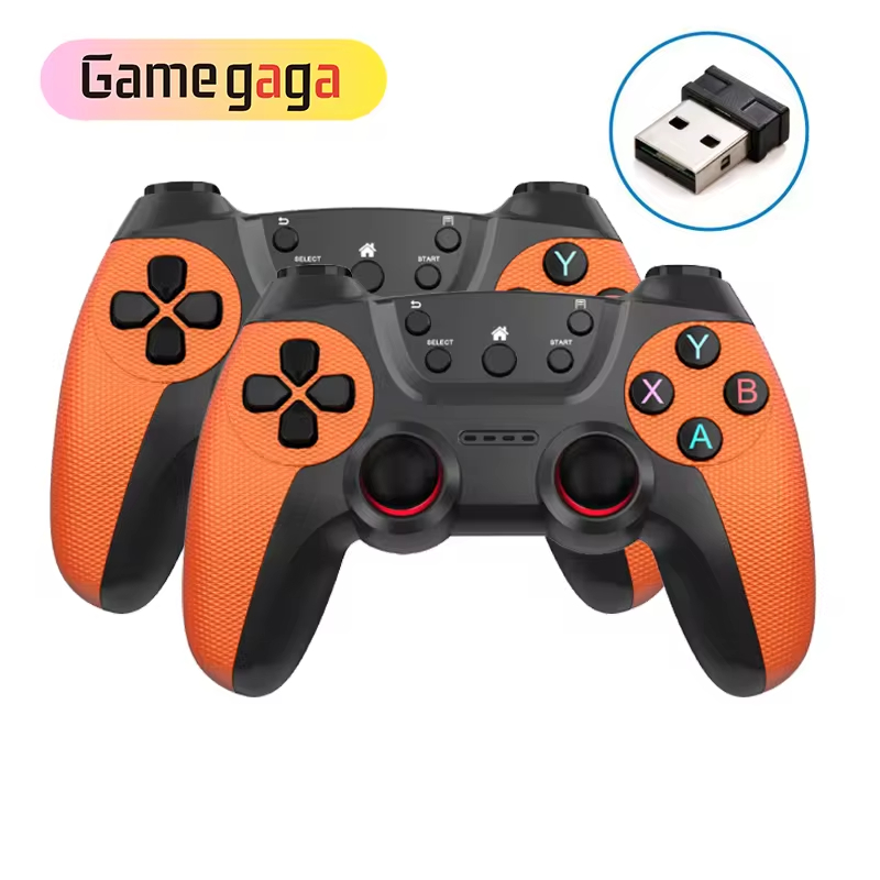 SYL-0029 BT Wireless Gamepad For Mobile Phone PC P3 Android 0029D Double 2.4G Wireless Game Controller For PC Game Console