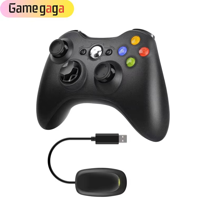 Wireless Controller 2.4ghz Gamepad With Receiver Joypad Game Remote Controller Joystick for XBOX360 _ PC _ PS3