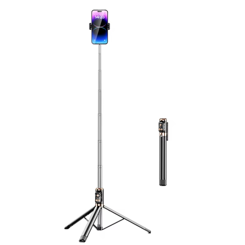 Hot Sale Tripod Stick 360 Rotation Handheld Anti-Shake Video Stabiliser Mobile Phone Smart Selfie Stick