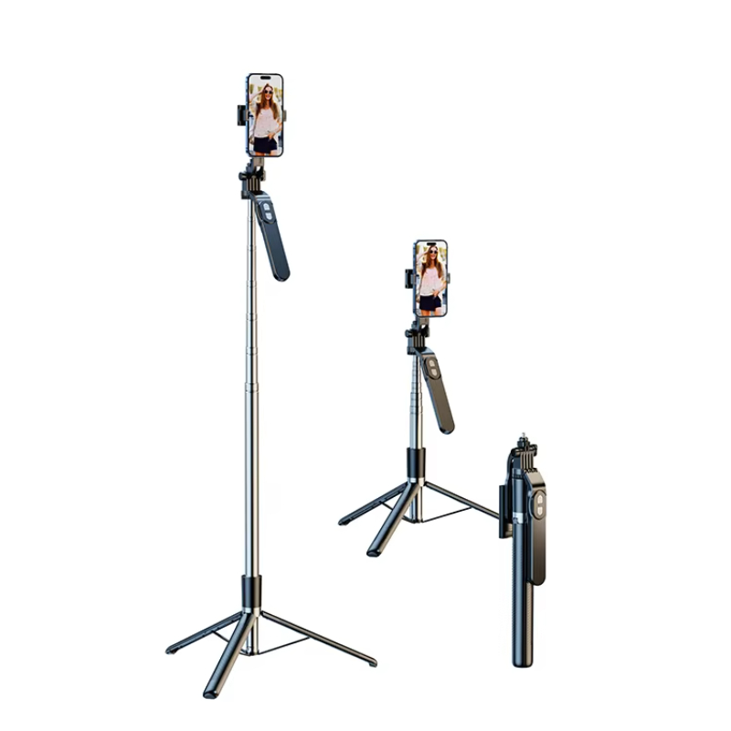 Portable Mini Selfie Stick Tripod 360 Degree Rotatable Smart Extendable Fold Feature for Smartphones and Cameras