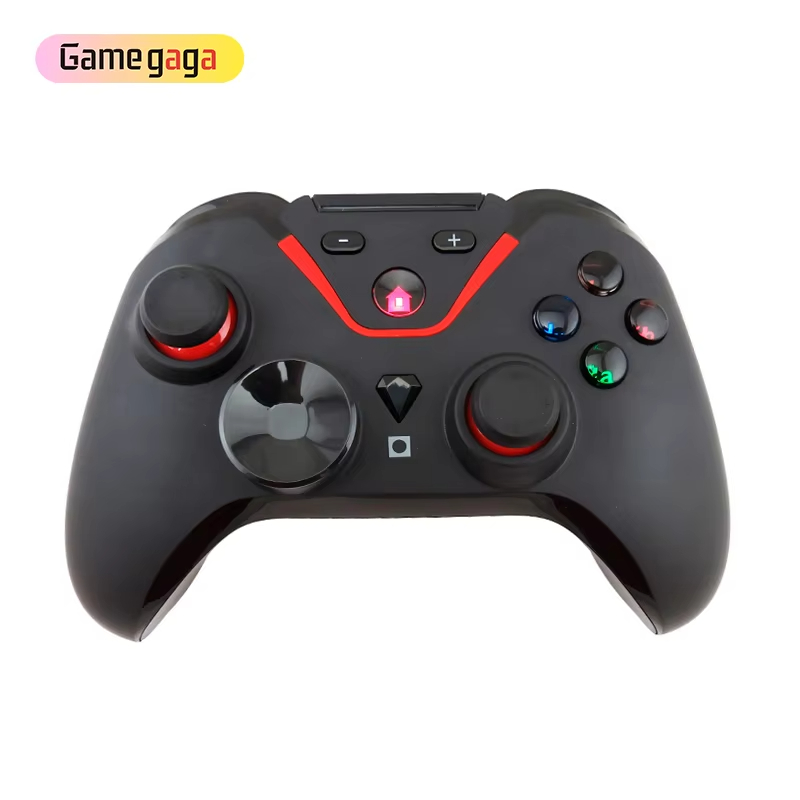 Yo 061 Wireless BT Joystick Gaming Controller Black Gamepad Double Vibrating Joystick For P4 PC Mobile Phone Android
