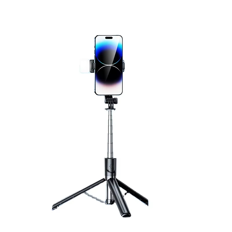 3-in-1 Portable Selfie Stick with Extendable Light-Filled 360° Rotation Remote Mini Mobile Phone Camera Flexible Selfie Tripod
