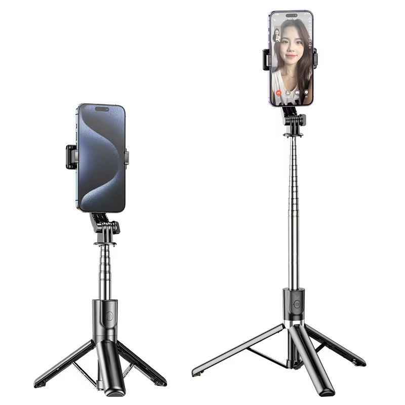 KH57 360 Rotation Live Video Tripod Stand For Phone Selfie Stick Bluetooth Tripod