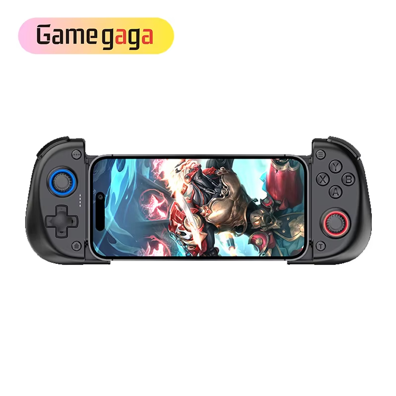 Yo X5 Stretching Game Controller With Wireless Charging Semicronductor BT Wireless Stretch Gaming Controller For Android PC NS