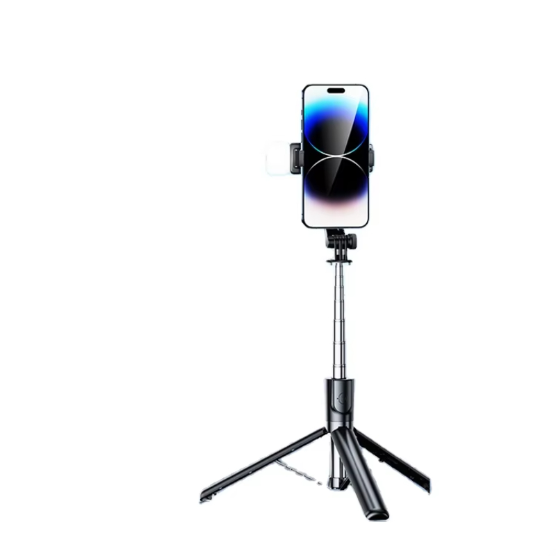 Multifunctional Selfie Stick with Foldable Telescopic & Beauty Fill Light for Phone Universal Mobile Live Broadcast Stand