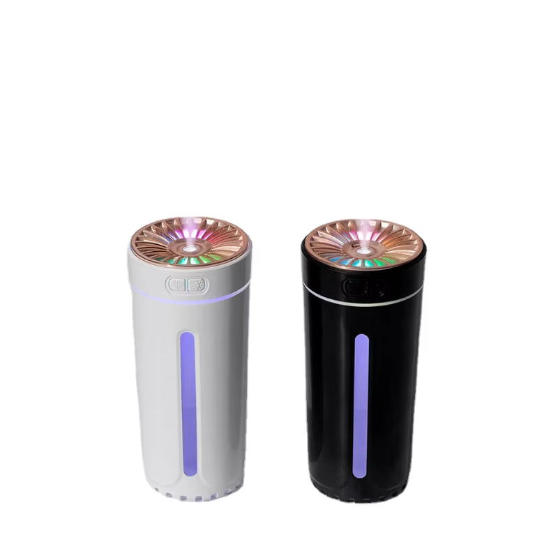 300ML USB Colorful Lights Ultrasonic Cool Mist Humidifiers Portable Home Car Air Humidifier