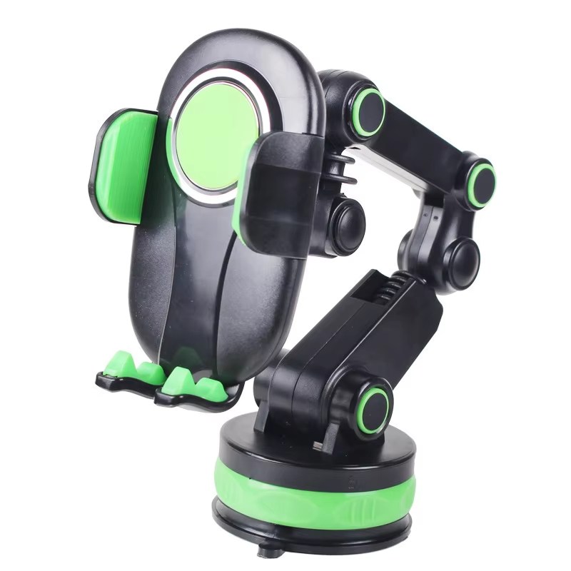 Amazon Best Selling Car Phone Holder Telescopic Long Rod Suction Cup GPS Car Phone Holder
