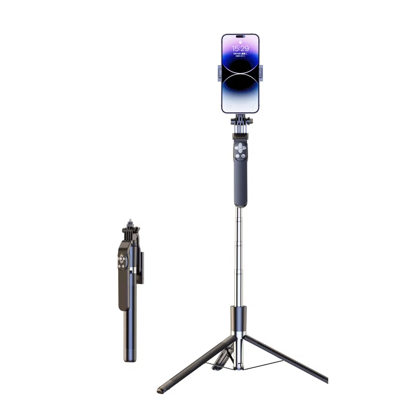 Selfie stick wireless tripod stand foldable monopod smartphone balance stable shooting scene