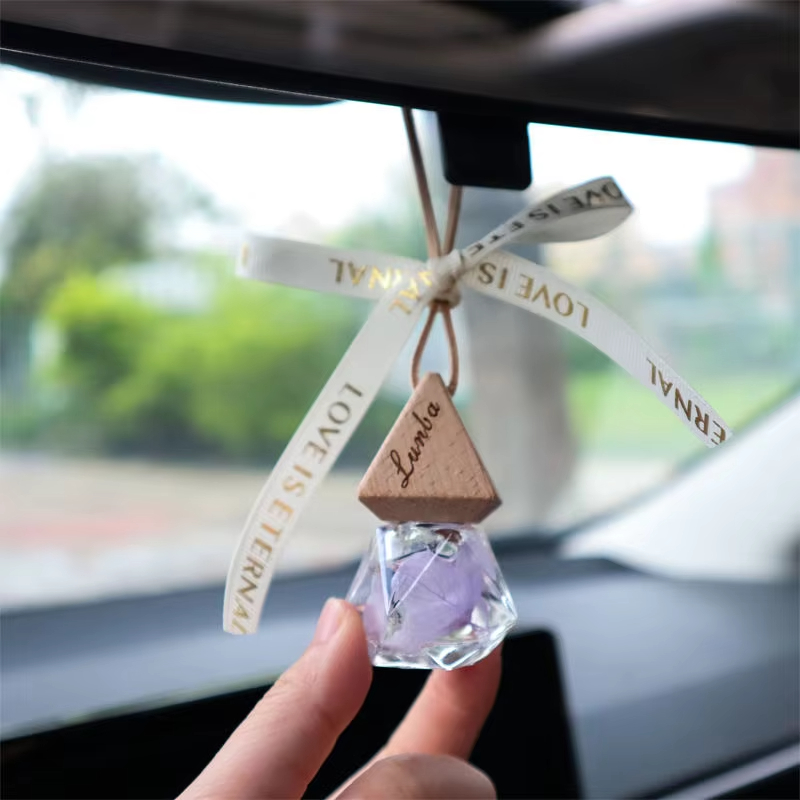 Auto Essential Oils hang car perfume Air Freshener Decoration Automobiles Ornaments with Butterfly ribbon