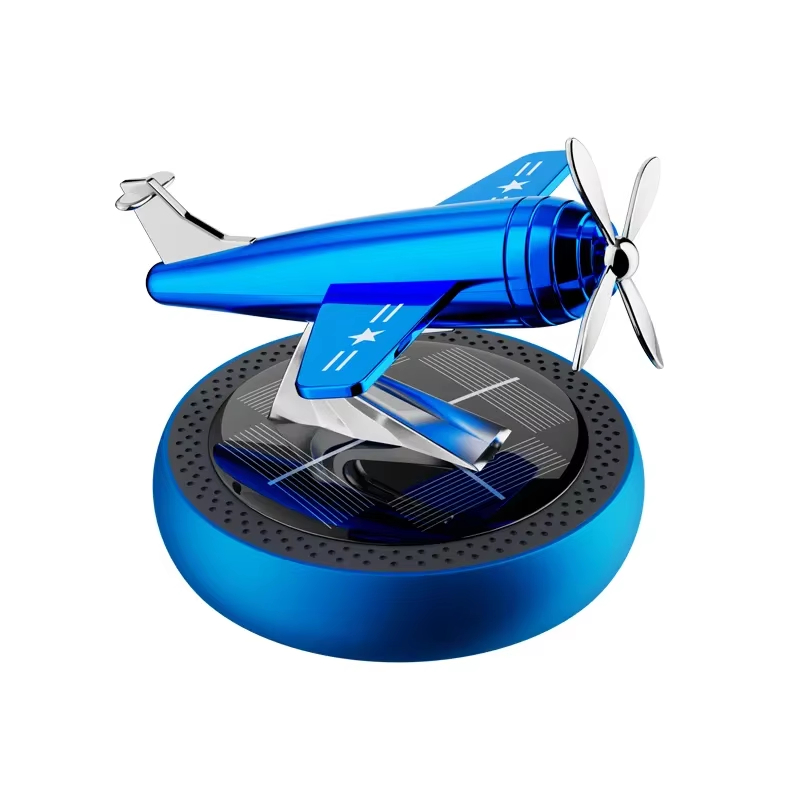 Auto Solar Auto Rotating Essential Oil perfume Auto Solar Aircraft Air freshener