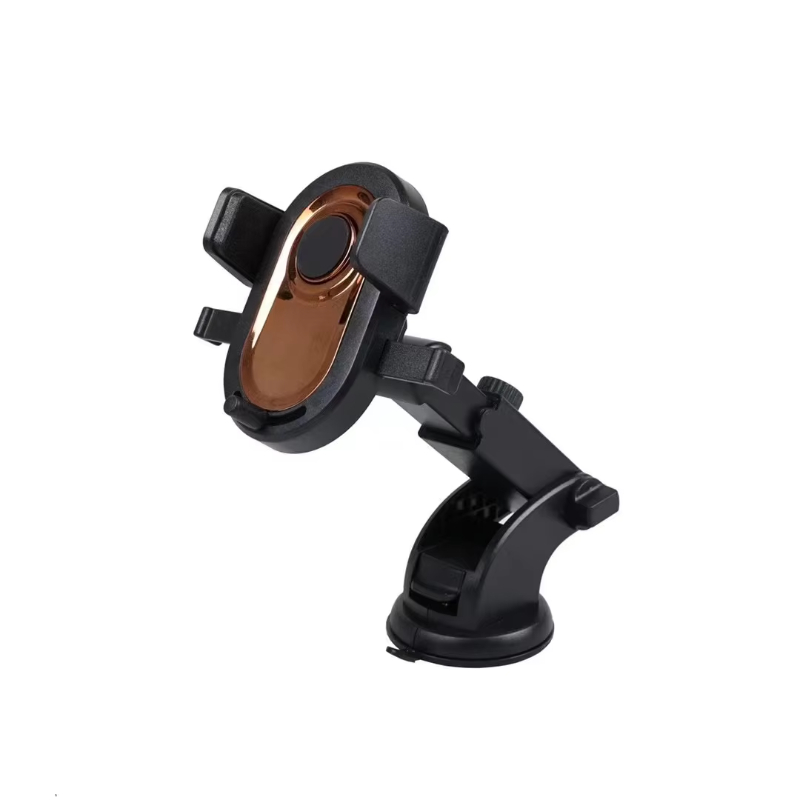 Automobile GPS navigation mobile phone bracket silicone chassis telescopic bar control instrument table mobile phone bracket