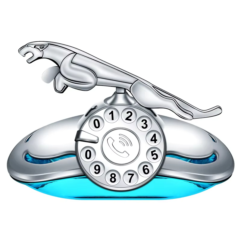 Automotive accessories liquid perfume essential oils aromatherapy two-in-one leopard perfume Air freshener