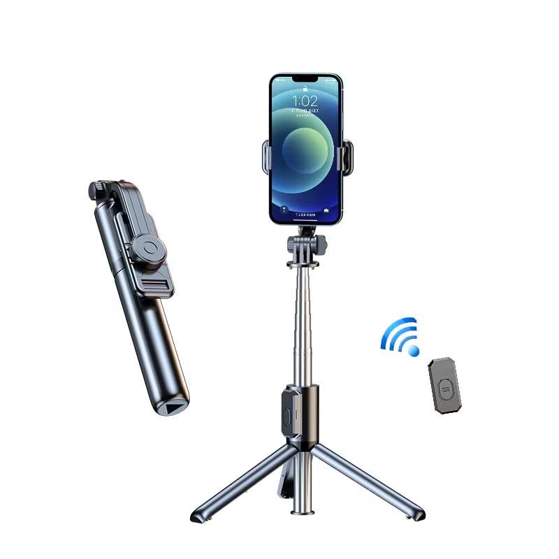 Professional and Portable,Flexible and Versatile 360-Degree Smartphone Hidden Remote Control Tripod Selfie Stick