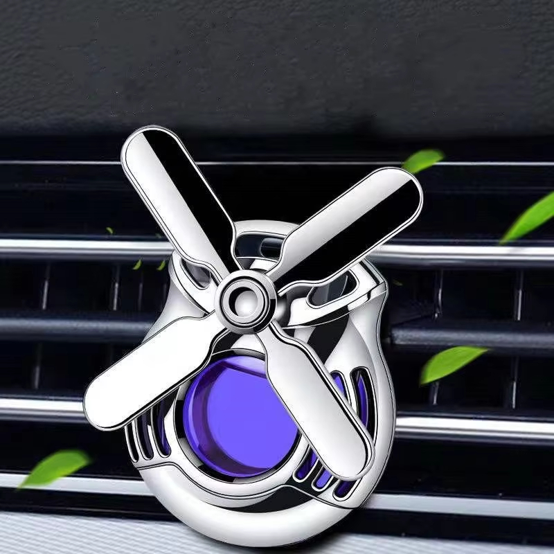 Car Air Conditioner Fan Perfume Essential Oil Car Air Outlet Air Freshener Perfume