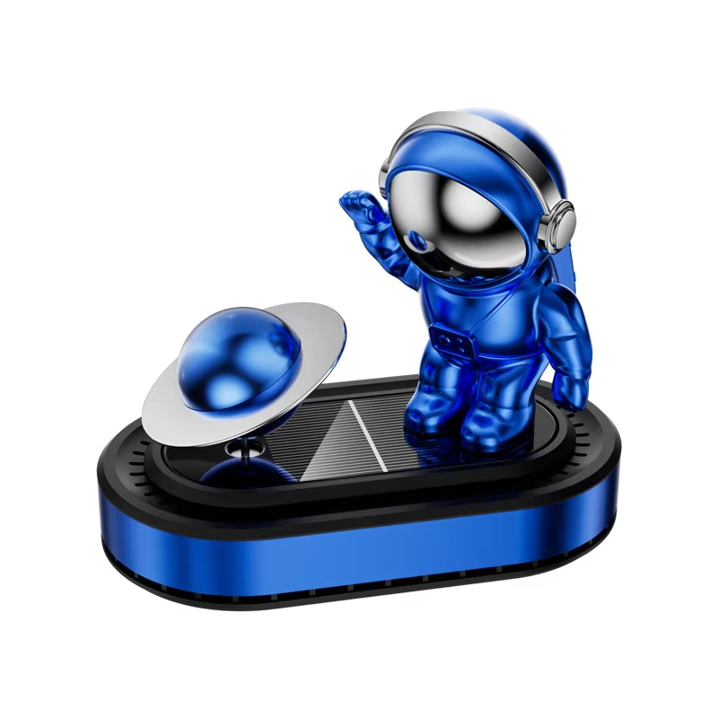 Car borne solar energy astronaut fragrance rotating perfume car fragrance lasting fragrance