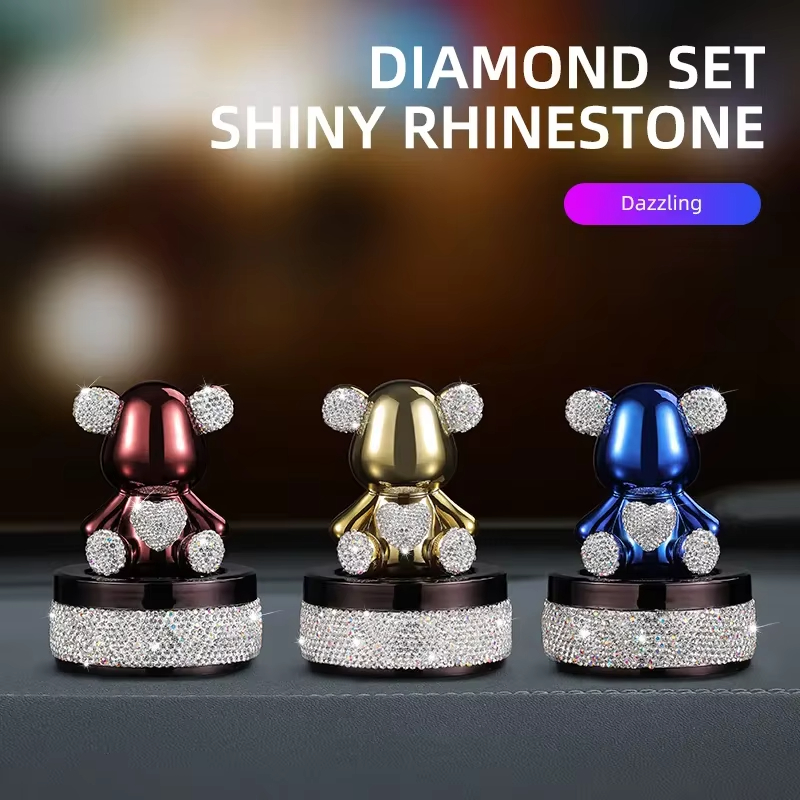Car Diamond perfume Natural Essential Oil Durable Diamond Cub Air Refresher