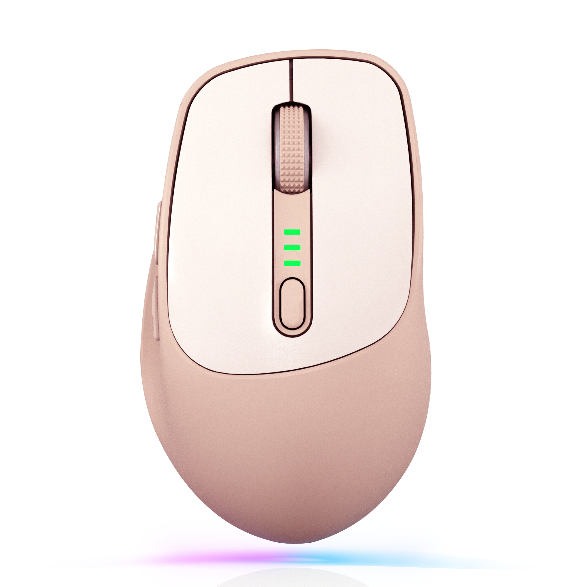 Rechargeable Wireless Mouse Type-C Display Battery Capacity Mouse Gaming Dual Mode RGB Glowing Gaming Mouse