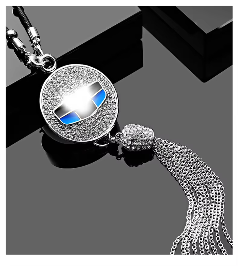 car liquid perfume Diamond decoration Car Logo perfume Pendant Car Air Freshener