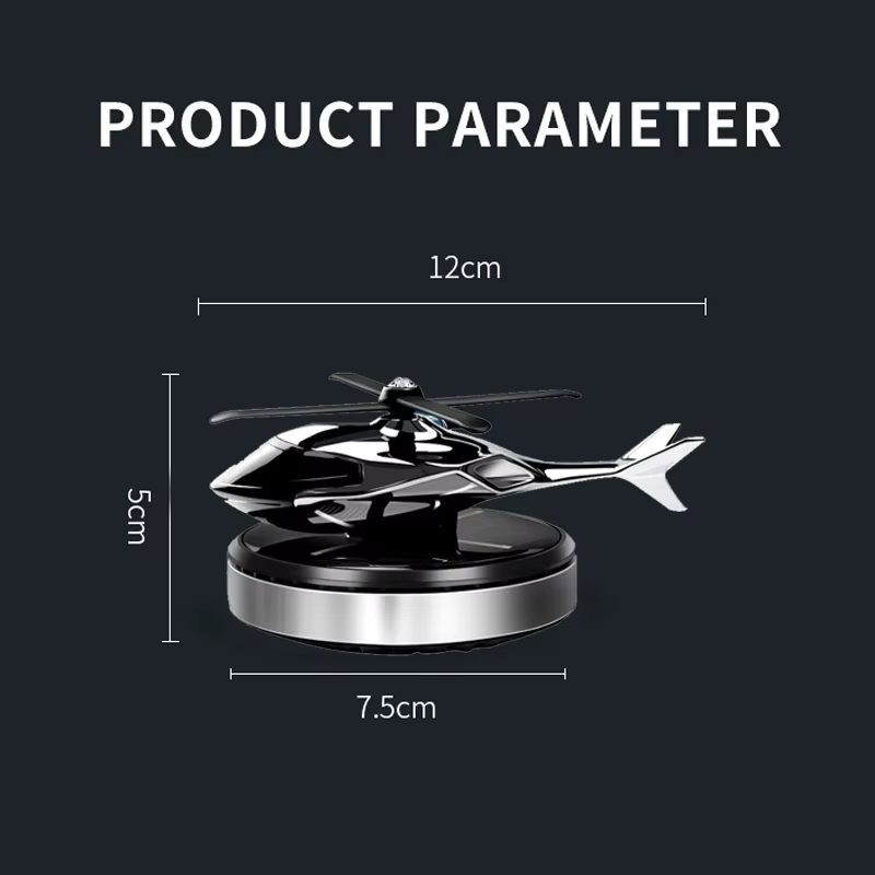 Car Metal Solar Perfume Holder Good Smell Natural Essential Oil Solar Airplane Air Freshener