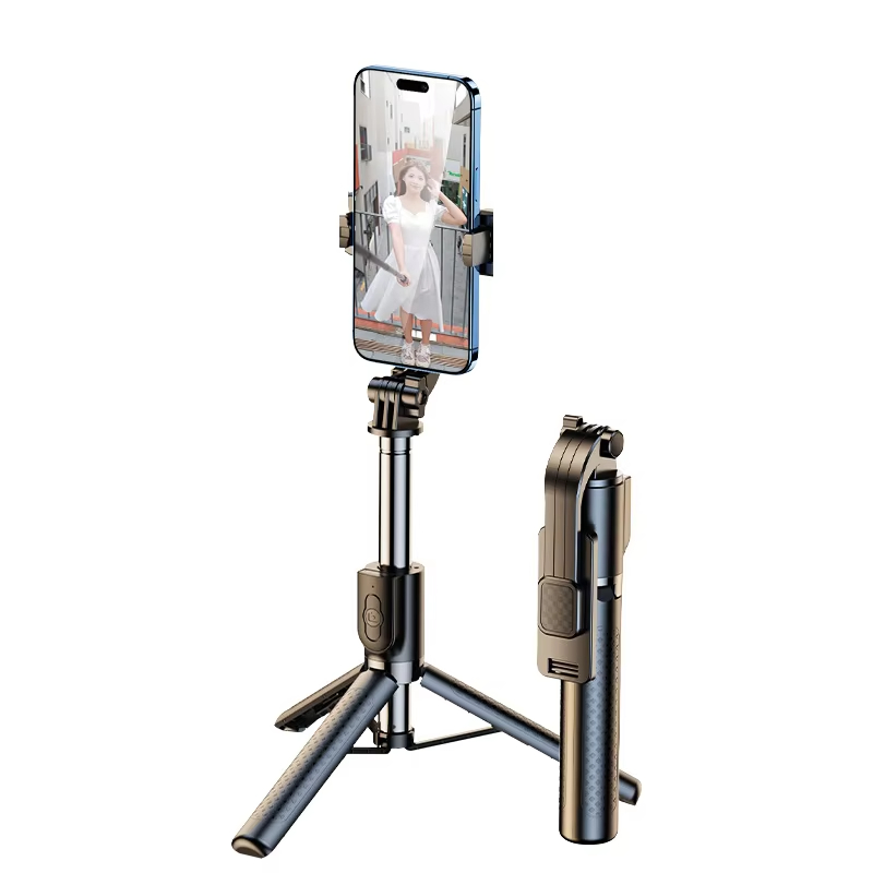 Low Price Wholesale Smartphone Expandable Handheld Wireless Blue-Tooth Remote Control Shutter Selfie Stick