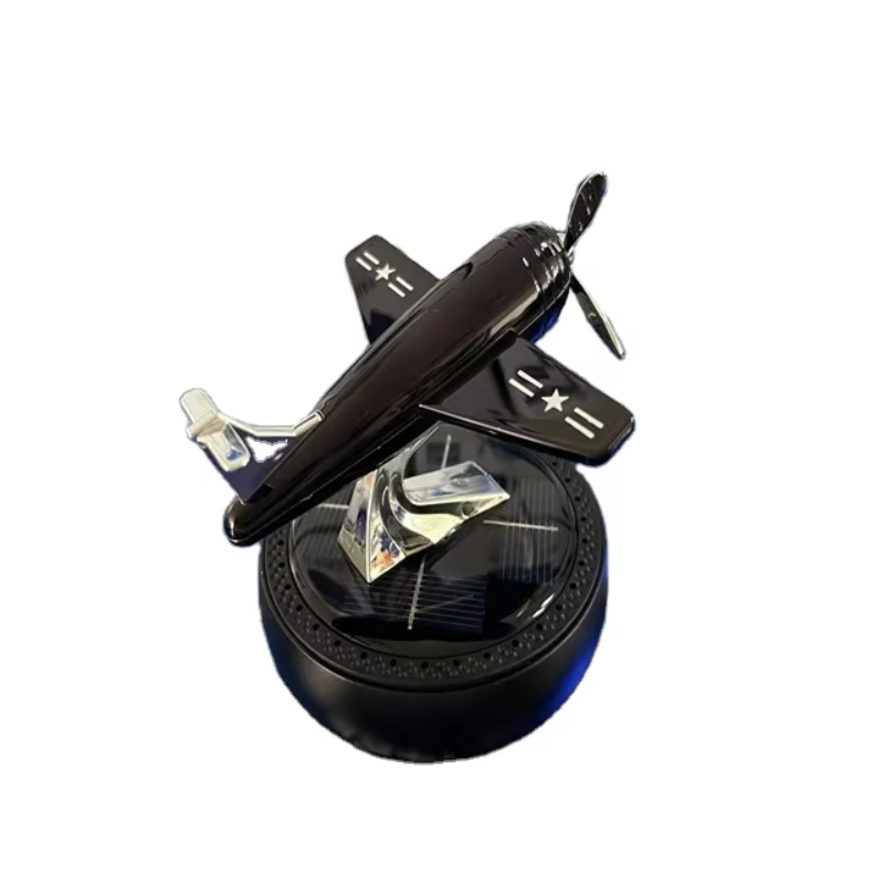 Car perfume car solar Helicopter Air Freshener perfume Solar powered airplane perfume