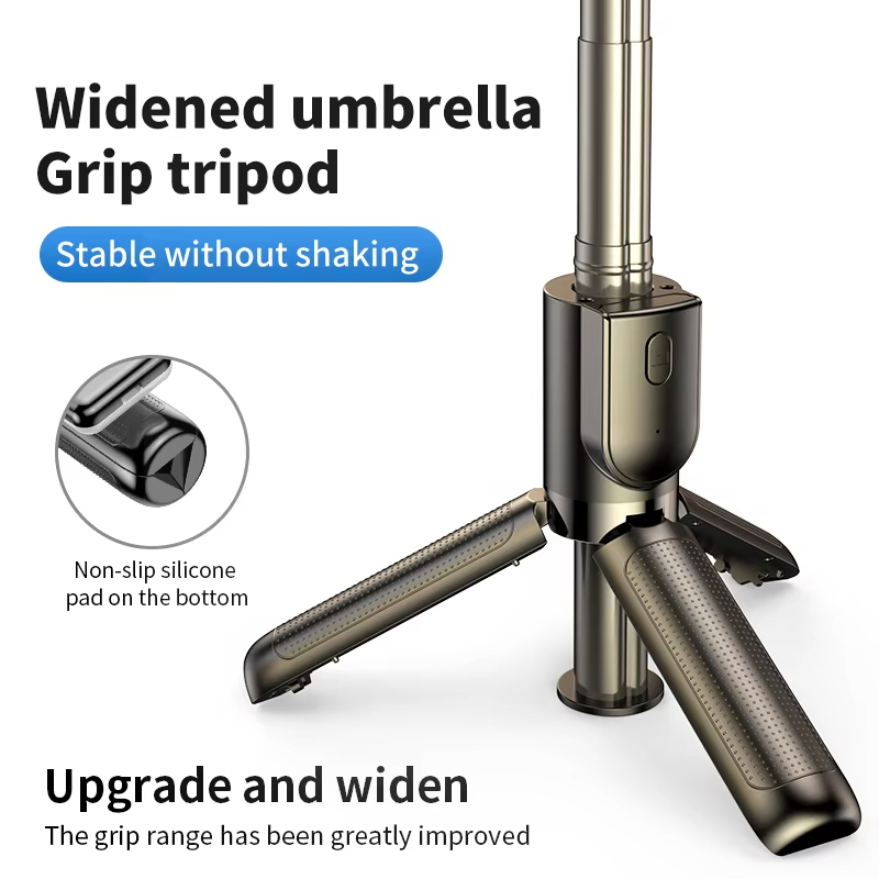 Wholesale Portable Wireless Selfie Sticks Tripod Flexible Multi-angle Remote Control Mobile Phone Holder