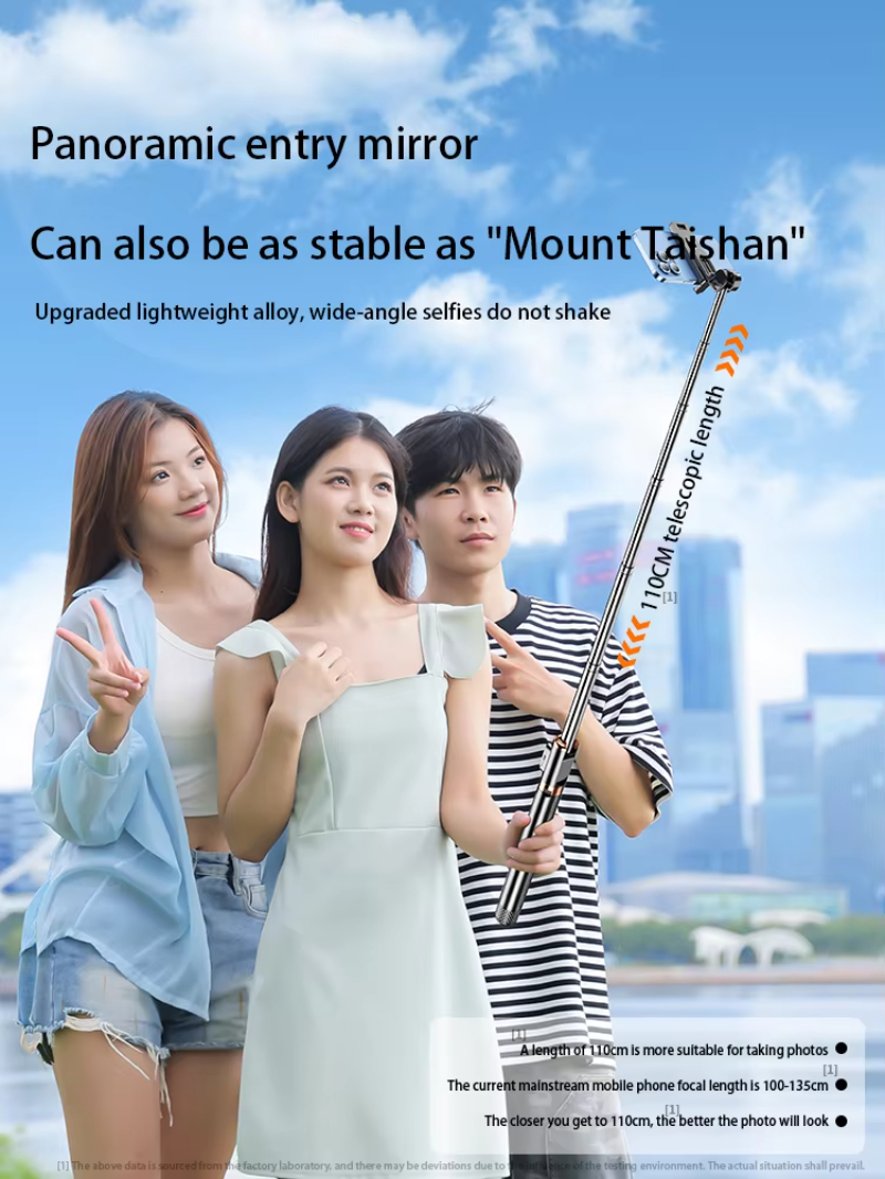 Factory Wholesale Portable Wireless Selfie Sticks Tripod Flexible Multi-angle Remote Control Mobile Phone Holder