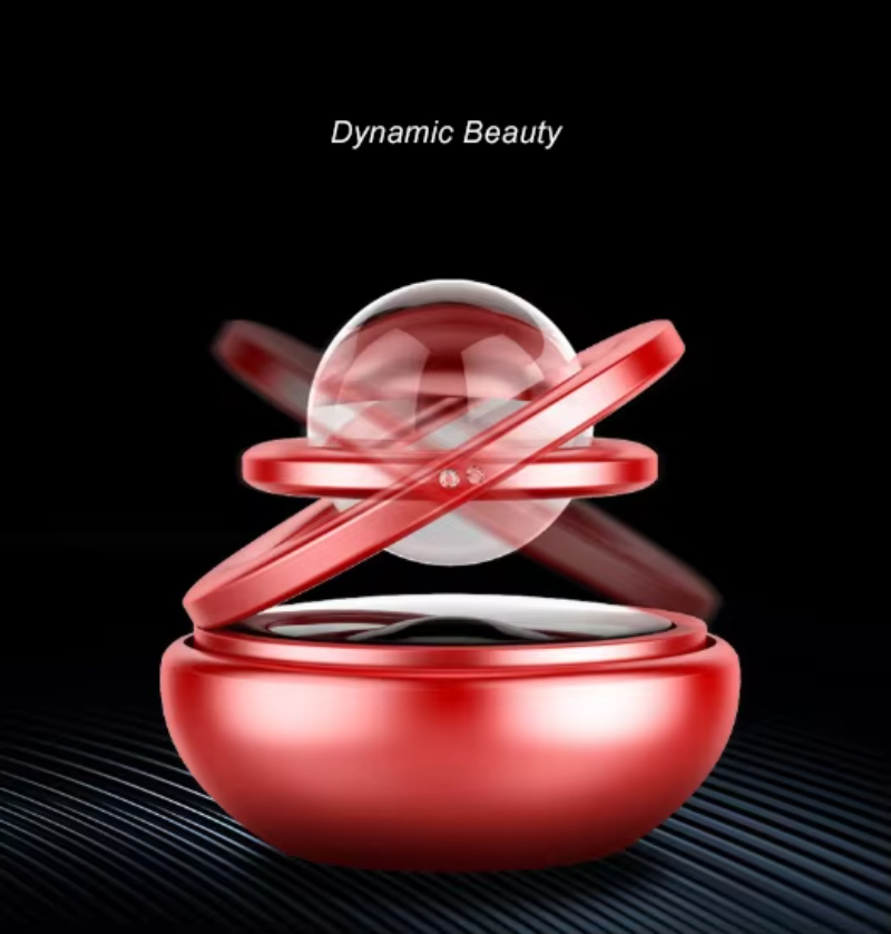 Car Solar Perfume Solid Car Ornament Perfume Holder Aromatherapy Air Freshener